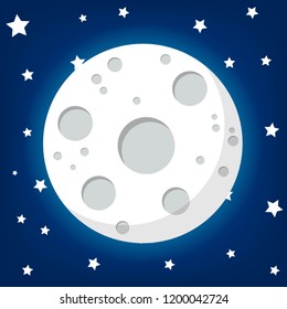 Cartoon Moon Images, Stock Photos & Vectors | Shutterstock