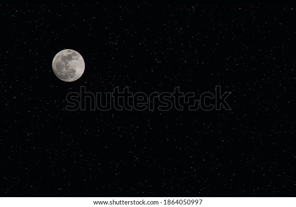 Moon with stars\
background modified\
image