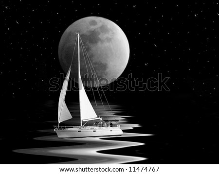 Similar – Image, Stock Photo dark Sail Lifestyle