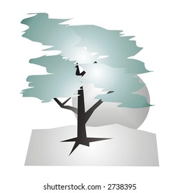 moon-light tree