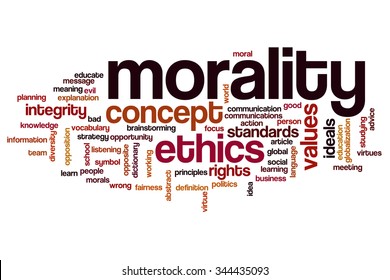 Morality Word Cloud