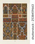 Moresque pattern from our own original 1888 edition from L