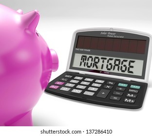 Mortgage Calculator Showing Purchase Of Home Loan