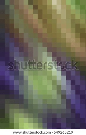 Mosaic abstract of many solid squares in rows and columns for decoration and background
