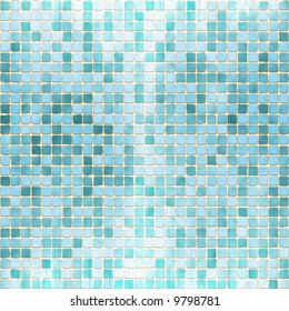 Mosaic Ceramic Tile Texture Illustration