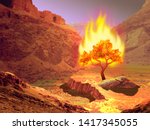 Moses and the Burning Bush - Bible Story
