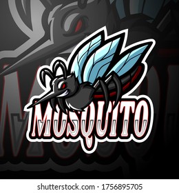 Mosquito Esport Logo Mascot Design