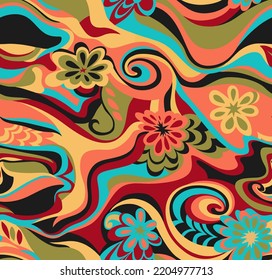Most Unique And Ethnic Creative Textile Seamless Pattern For Fabric Print 