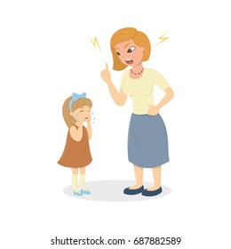 1,946 Mother yelling at daughter Images, Stock Photos & Vectors ...