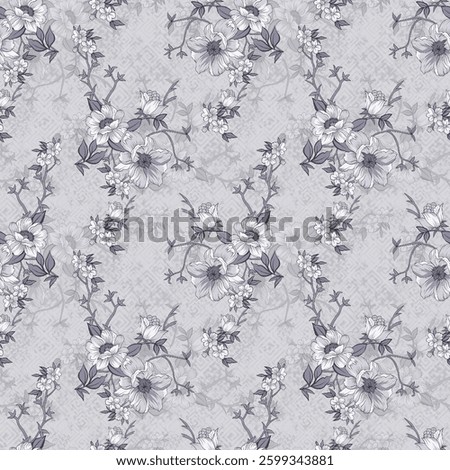 mother collection allover design pattern for digital and wallpaper prints.