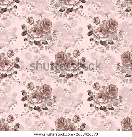 Mother Collection Allover pattern for Digital printing.