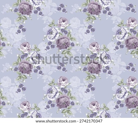 mother collection allover pattern light color