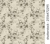 Mother collection allover seamless pattern.