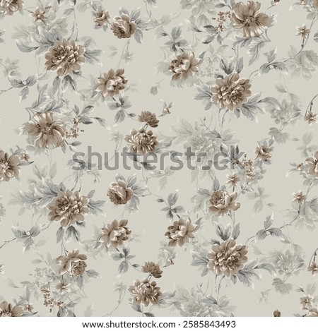 mother collection pattern and digital allover design 