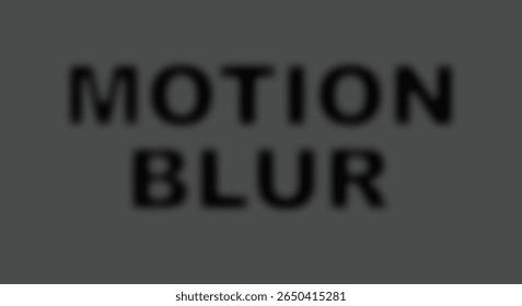 Motion Blur 3d editable text effect template Suitable for focus style