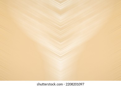 Motion Blur Background, Brown And White Textured Pattern. Light And Line Of V Shape