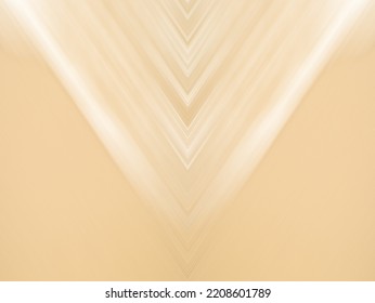 Motion Blur Background, Brown And White Textured Pattern. Light And Line Of V Shape