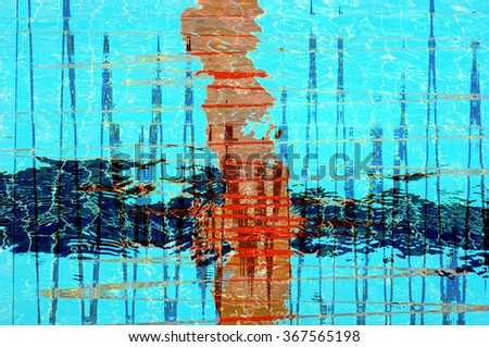Similar – Image, Stock Photo Built close to the water