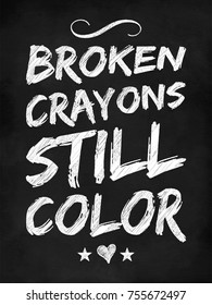 40 Broken crayons still colors Images, Stock Photos & Vectors ...