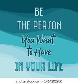 Motivational Quote Qith Green Background Stock Illustration 1414202900 ...