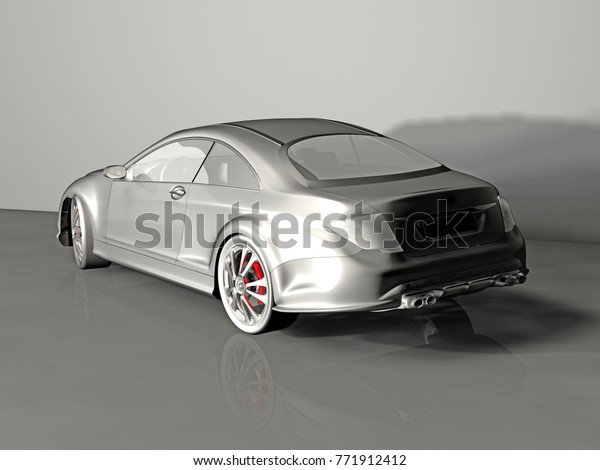 Motor Vehicle 3D\
rendering