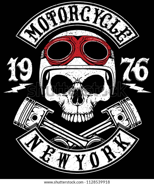 Motorcycle Helmet\
Typography New York Sports\
Club