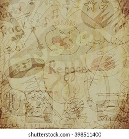mottled old paper texture and background,  design elements illustration
