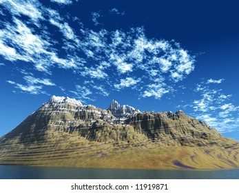 Mountain - island