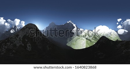 Similar – Image, Stock Photo Karwendl in der Wintersonne