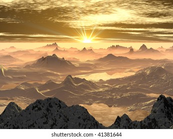 Mountain Summit Sunrise/Sunset