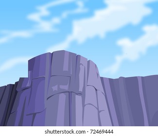Mountain top view