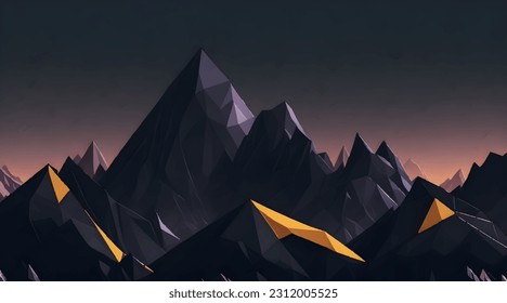 Montañas Ilustrador fondo escritorio