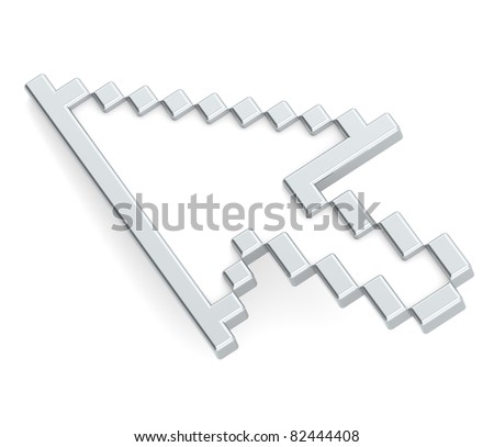 Mouse Cursor, metal