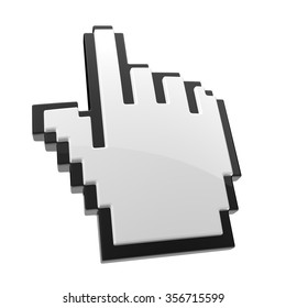 Mouse Hand Cursor Render Stock Illustration 356715599 | Shutterstock