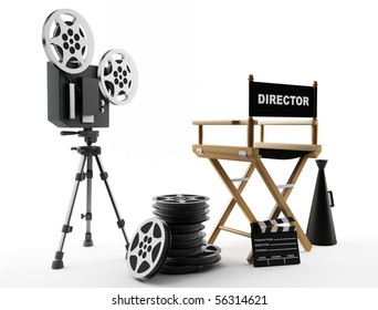 Movie Background Stock Illustration 56314621 | Shutterstock