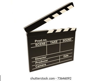 Movie Clapper Stock Illustration 73646092 | Shutterstock