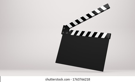 Movie Clipper Board And  3d RENDER