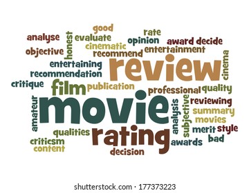 Movie Review Word Cloud