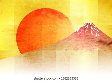 日の出 富士山 のイラスト素材 画像 ベクター画像 Shutterstock