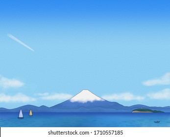 海 江ノ島 のイラスト素材 画像 ベクター画像 Shutterstock