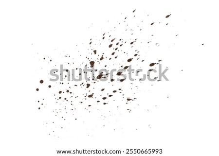 mud splash isolated on white background. Stock photo © 