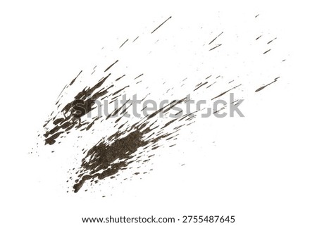 mud splash isolated isolated on white background. Stock photo © 