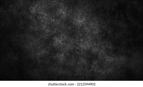 Muddy Grunge Or Ground Wall Background In Black Gray Tones.