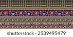 Mughal art border And textil designe