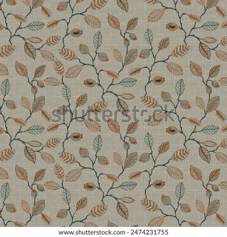 Mughal Seamless multi texture Pattern background print
