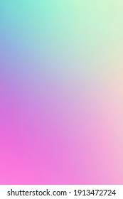 Multi Pastel Rainbow Gradient On Smooth Background  With A Subtle Blend Of Pink, Green, Yellow, Purple, Blue, Orange And Red Light, It Takes A Little Blur For A Soft And Beautiful Finish.