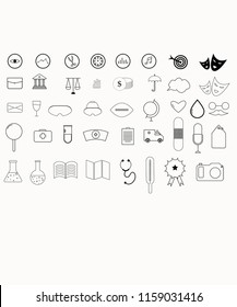 Multi Use Icons Illustrations