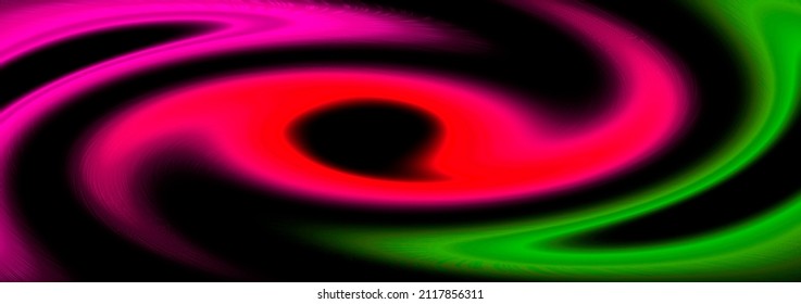 Multicolor Bright Glowing Lines Pattren. Abstract Illustration With Shiny Line