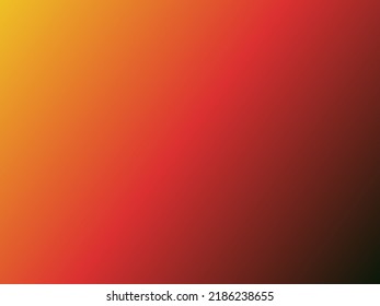 Multicolor Gradiant Background For Template, Orange Red Black