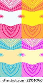 multicolor gradient backgrounds for cover template, blurred gradient 